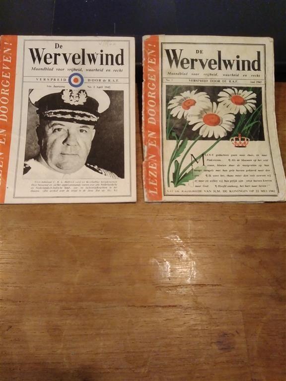 Geallieerde strooibladen "wervelwind" wo2, Ophalen of Verzenden, Overige soorten, Nederland, Boek of Tijdschrift