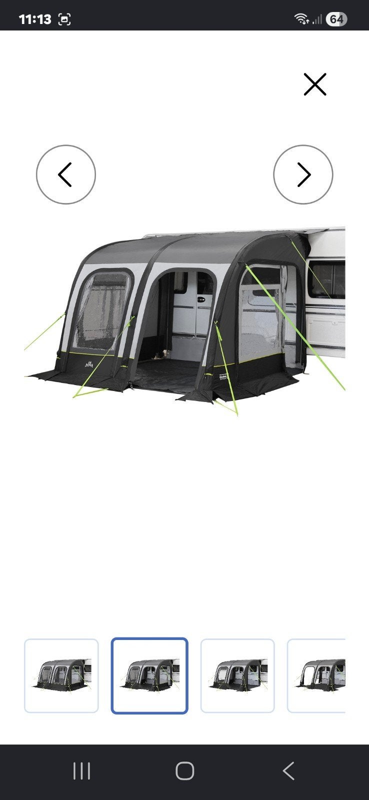 Ventura Camping Explorer Large voortent, Ophalen of Verzenden, Gebruikt