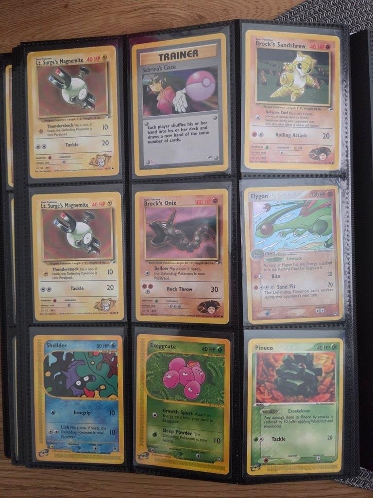 Oude / Vintage Pokémon kaarten (WOTC, Ophalen of Verzenden, Zo goed als nieuw, Meerdere kaarten