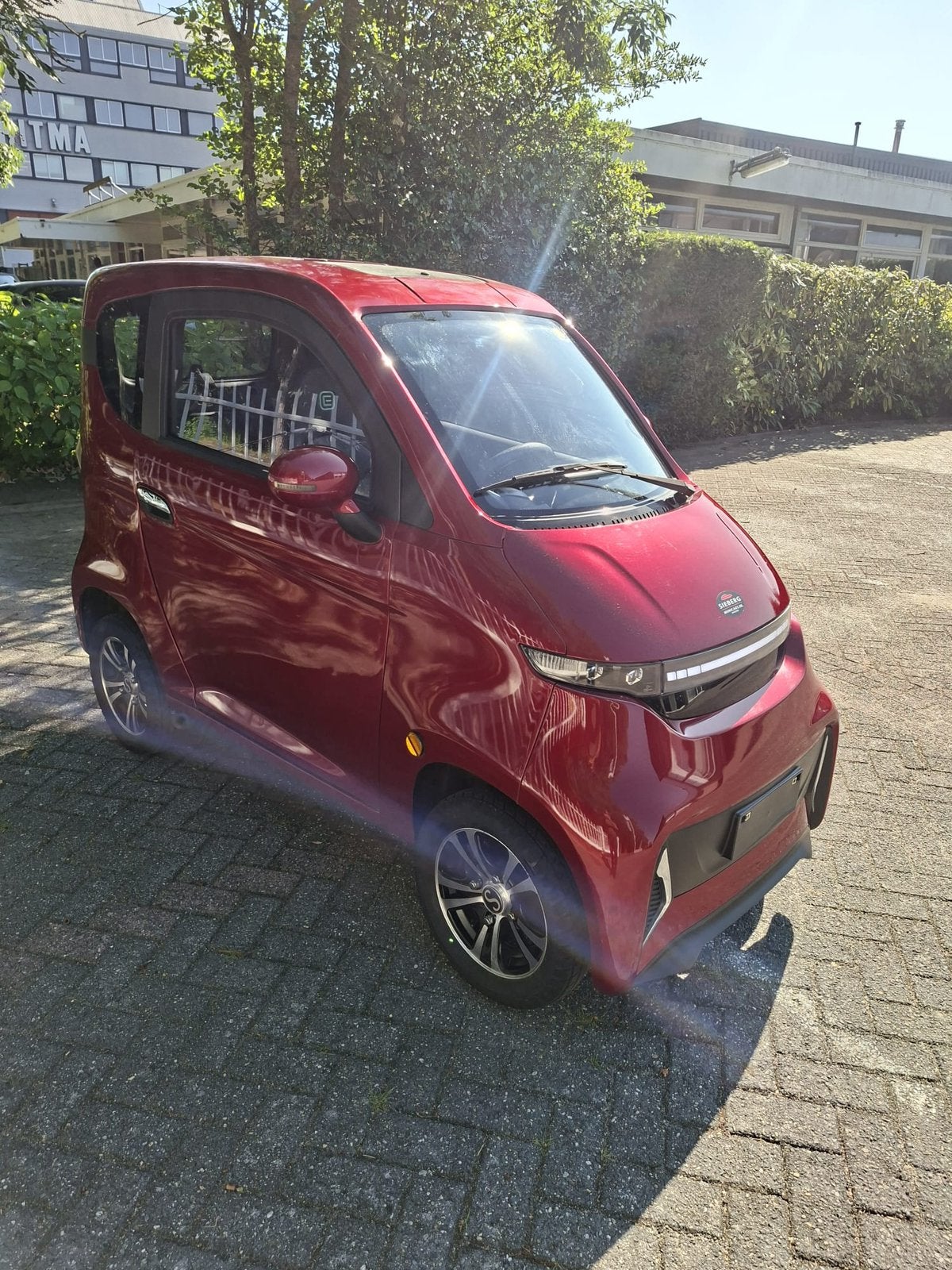 MOVE Q4 E-volt 2024 rood, Zo goed als nieuw, 16 km/u of meer, 46 km of meer, Ophalen