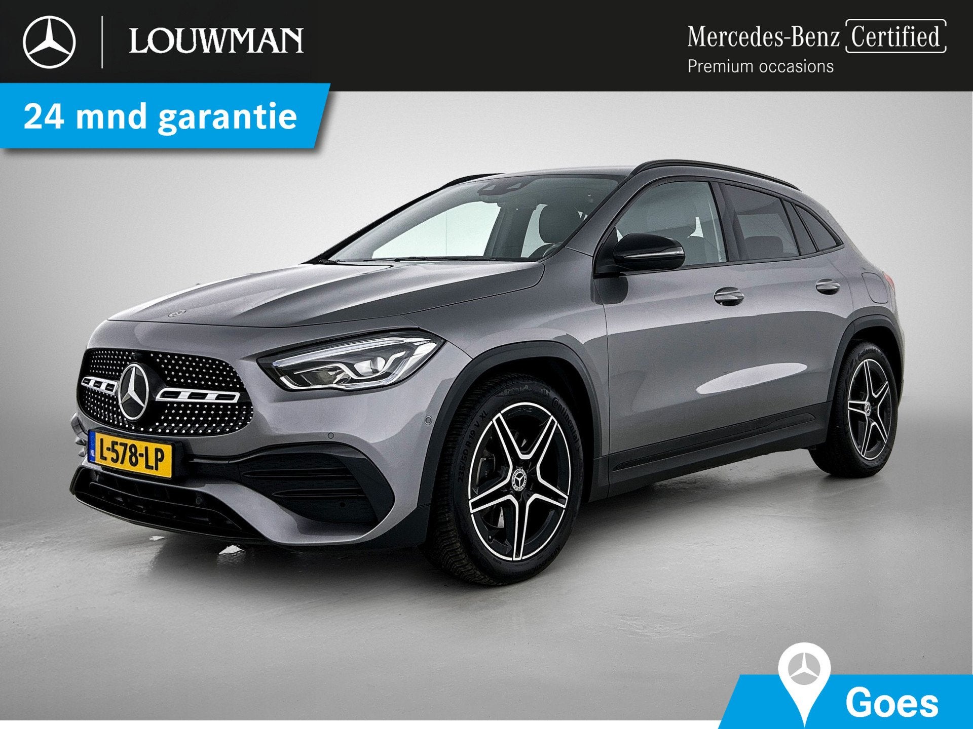 Mercedes-Benz GLA 200 Business Solution AMG | Sfeerverlichti, Auto's, 12 maanden, 4 cilinders, 163 pk, Origineel Nederlands