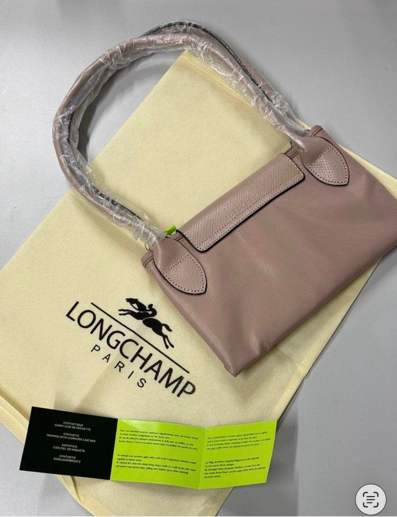 LONGCHAMP Paris - Le Pliage Tote Grote Tas Opvouwbaar beige, Bruin, Nieuw, Ophalen of Verzenden, H