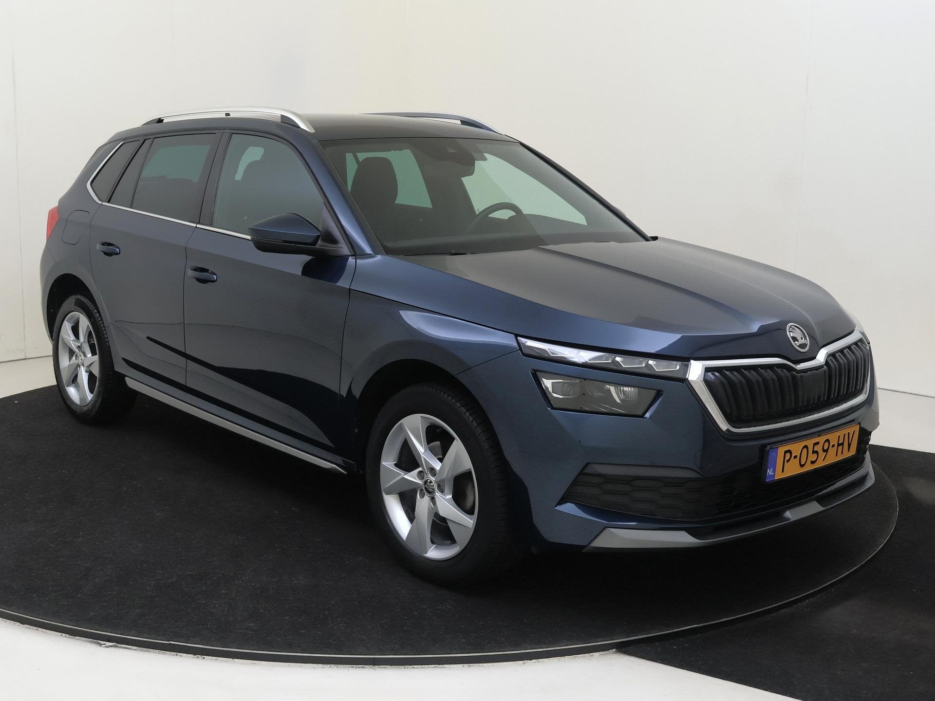Skoda Kamiq 1.0 TSI Business Edition | Apple Carplay/Android, Gebruikt, Euro 6, Blauw, Automatische klimaatregeling