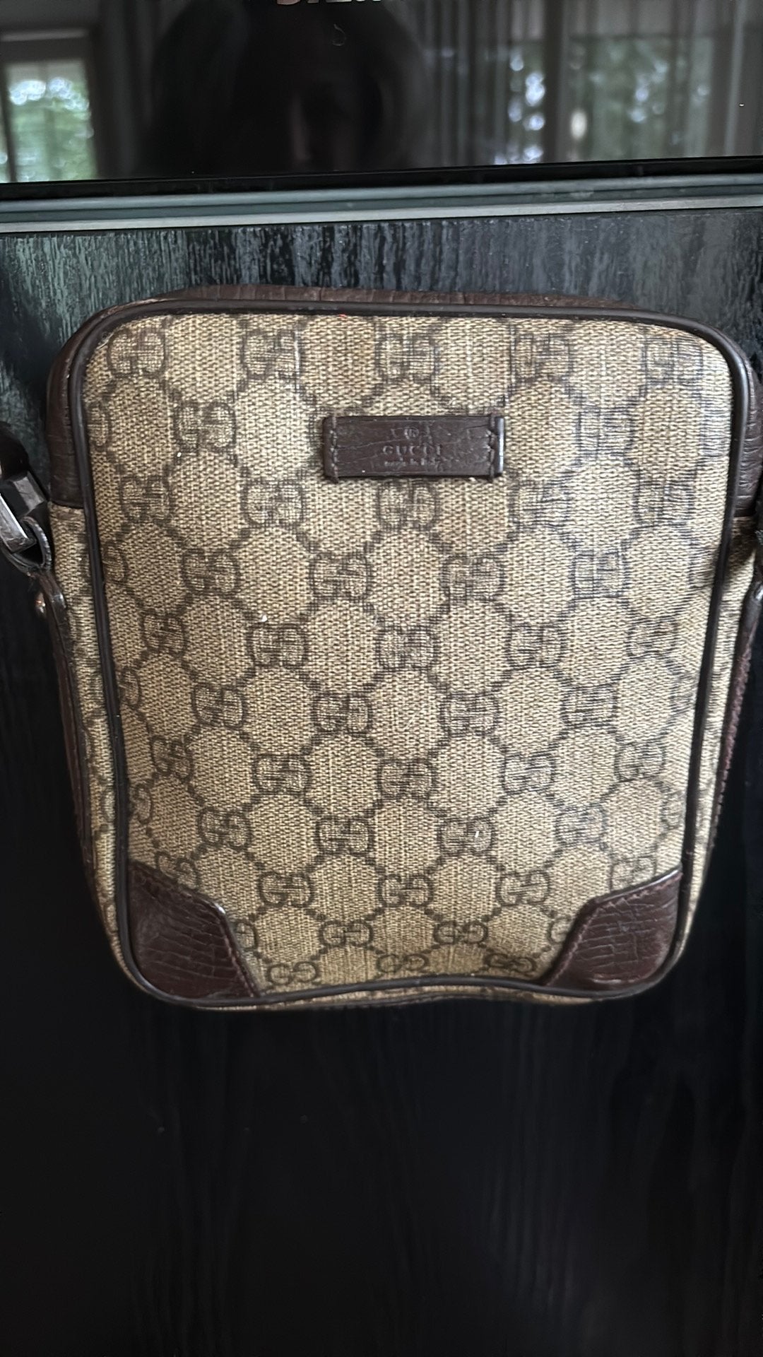 Heren GUCCI crossbody tas   Origineel, Sieraden, Tassen en Uiterlijk, Tassen | Schoudertassen, Overige merken, Gebruikt, Bruin