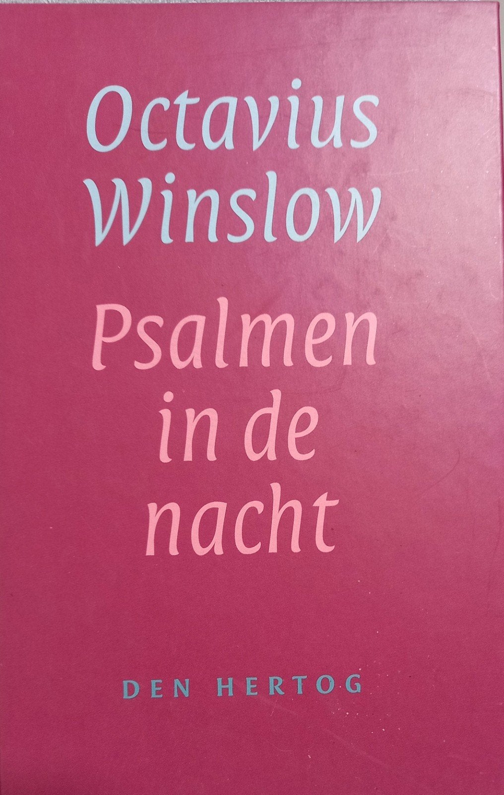 Octavius Winslow - Psalmen in de nacht, Ophalen of Verzenden, Zo goed als nieuw, O. Winslow