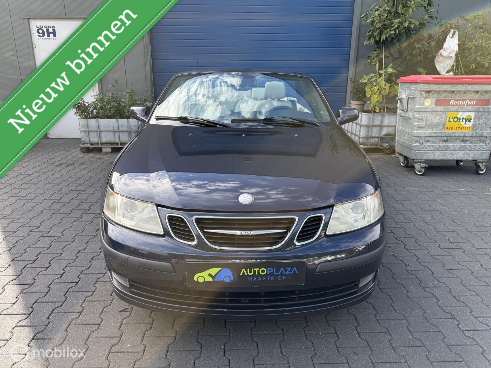 Saab 9-3 Cabrio 1.8t Linear, Auto's, Gebruikt, 4 cilinders, 4 stoelen, 10 km/l