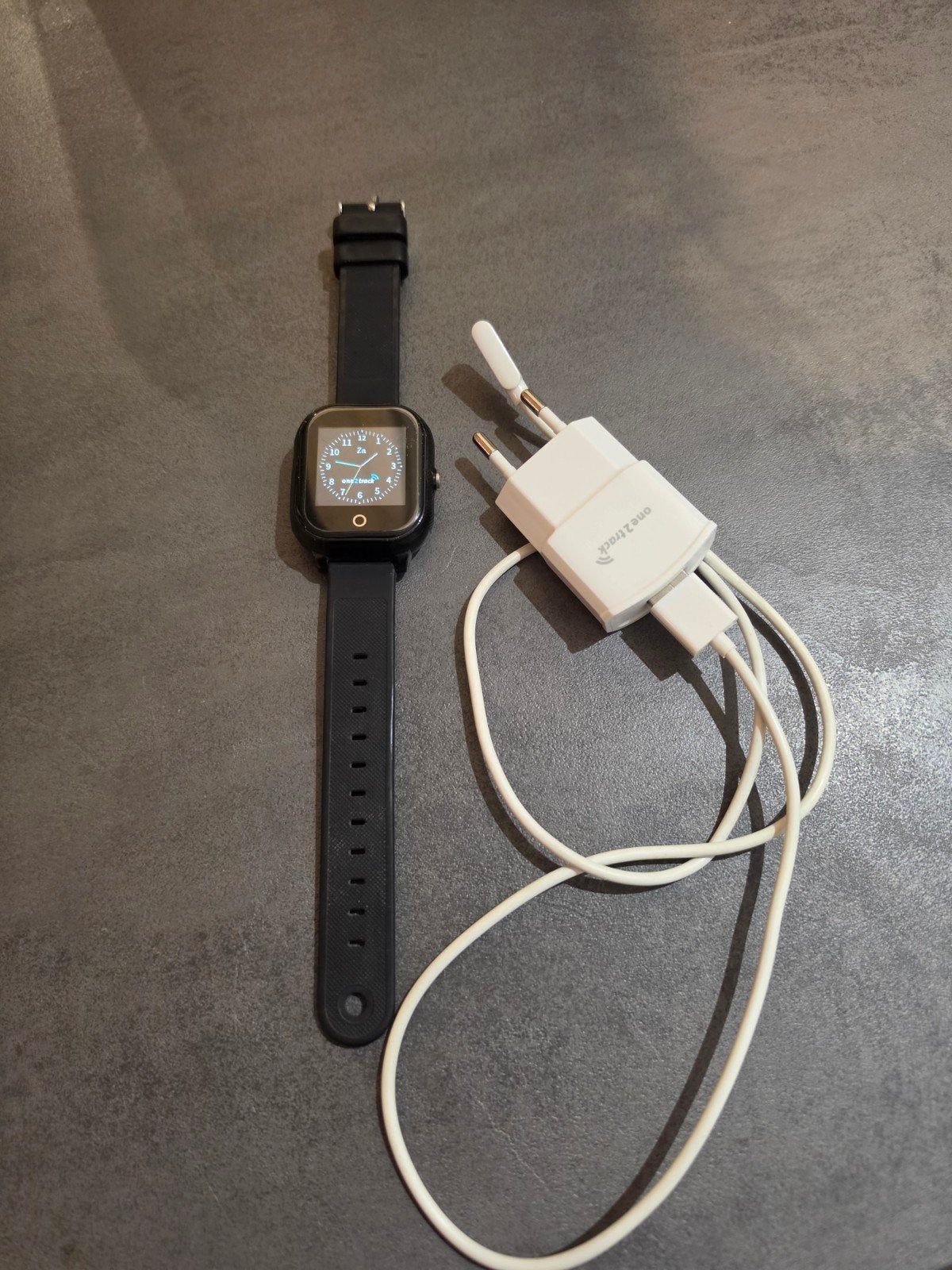 One2Track Connect GO GPS Horloge Zwart, Ophalen of Verzenden, Gebruikt, Zwart, Jongen of Meisje