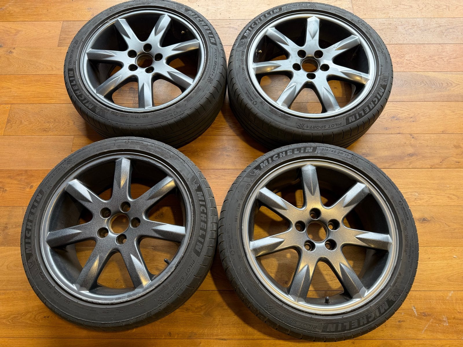 Volvo 850R Volans Velgen met Michelin Pilot Sport 4 banden, Ophalen, Banden en Velgen, 17 inch, Personenwagen