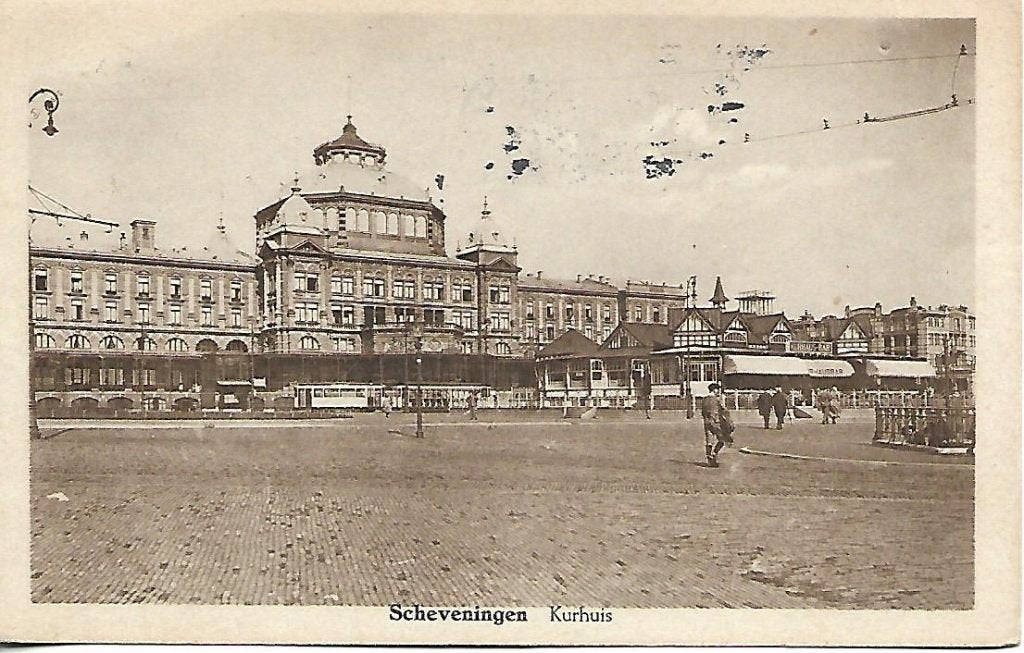 Scheveningen- -Kurhaus., Verzenden, 1920 tot 1940, Gelopen, Zuid-Holland