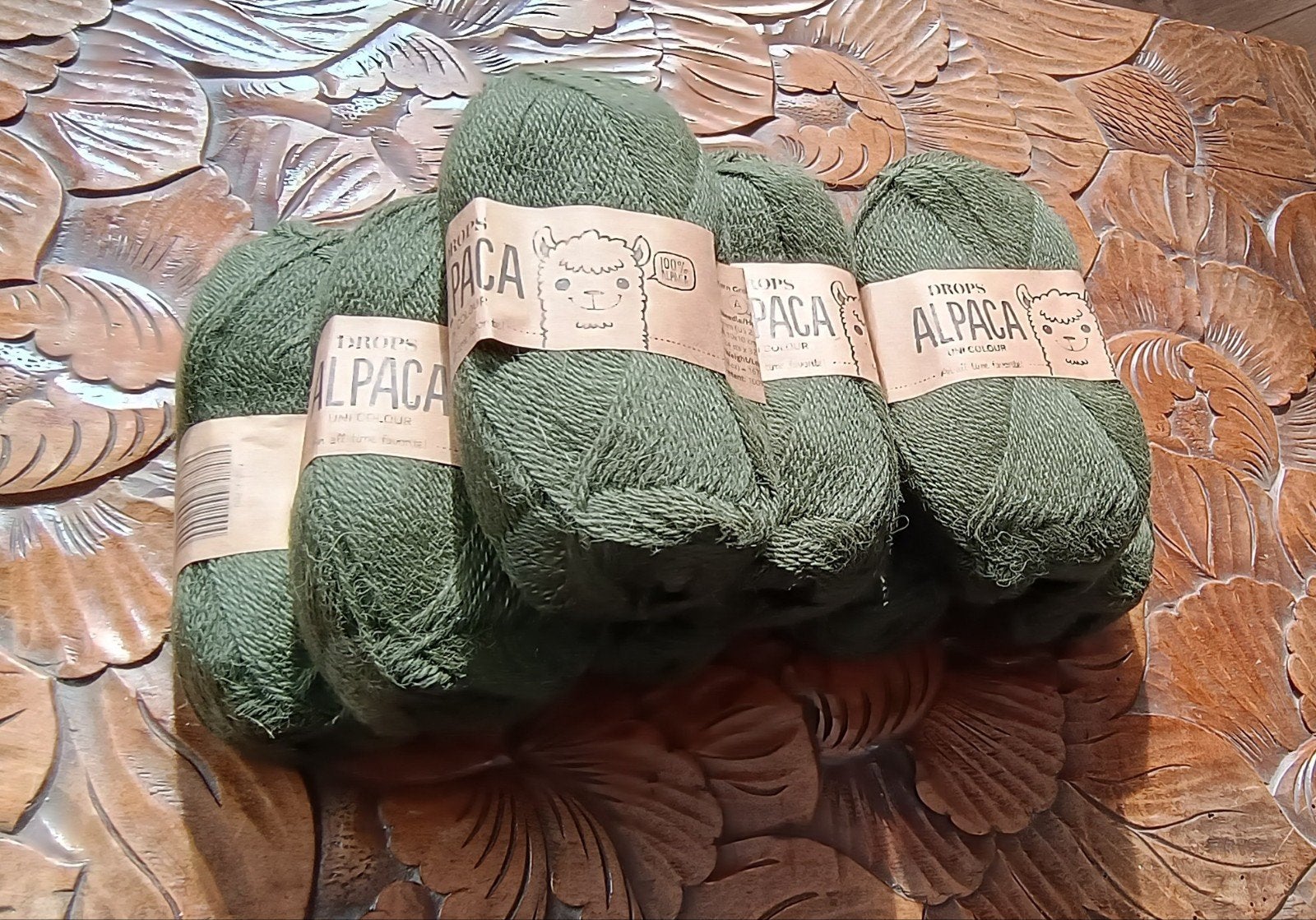 breiwol - 100% Alpaca ca 400 gram, Verzenden, Zo goed als nieuw, Breien of Haken, Wol of Garen