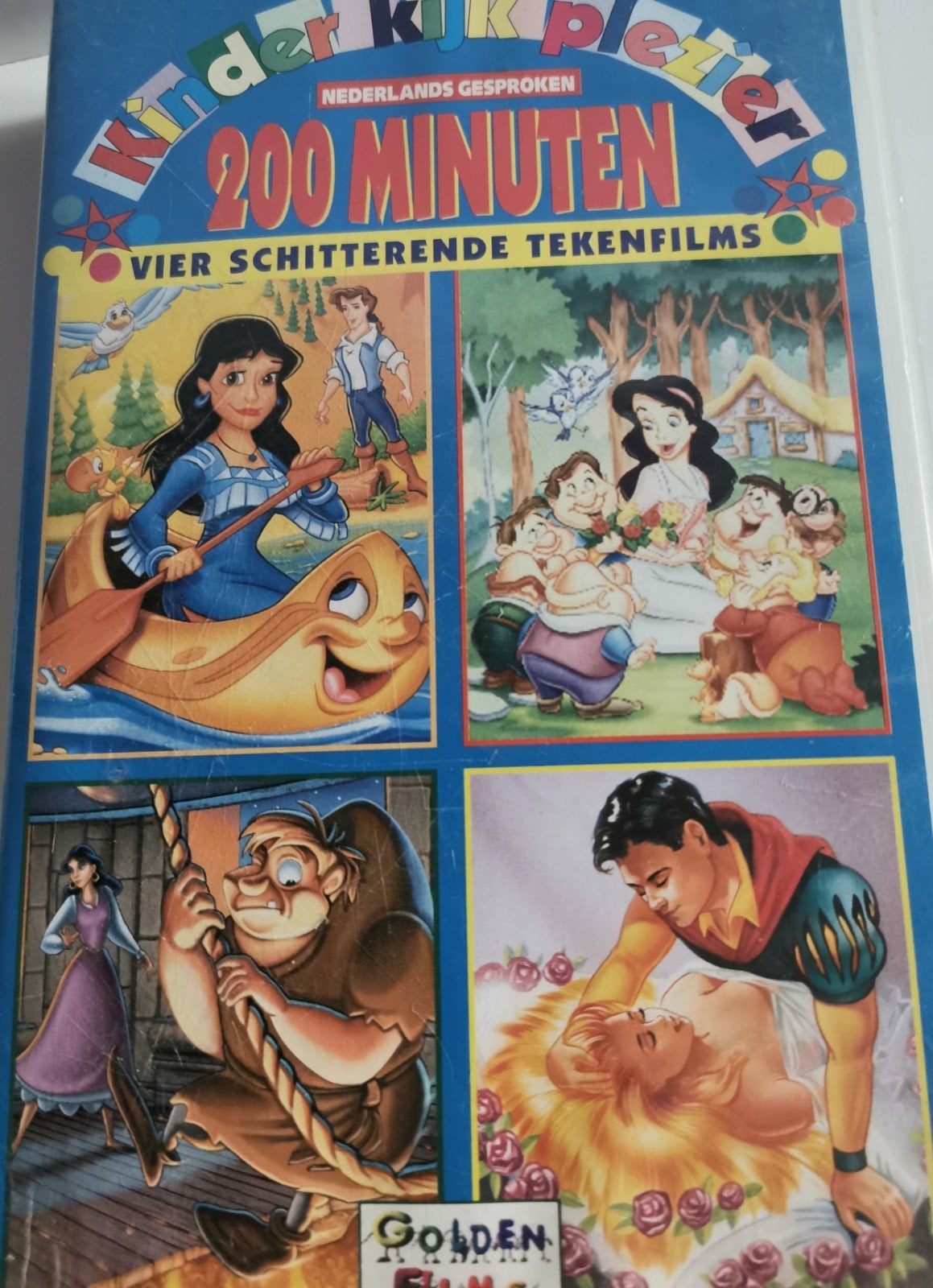 Kinder kijk plezier VHS, Cd's en Dvd's, VHS | Kinderen en Jeugd, Alle leeftijden, Ophalen of Verzenden, Zo goed als nieuw