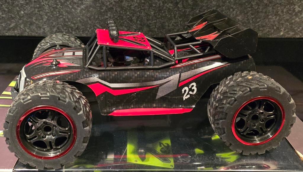 Wonky Cars Baja Street Buggy Afstandbestuurbaar  Rood, Ophalen of Verzenden, Nieuw, Overige schalen, Auto offroad