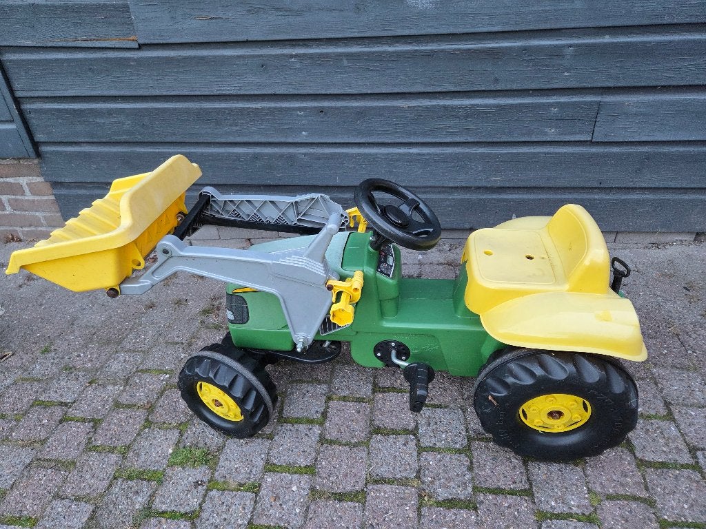 Traptractor met aanhangers, Kinderen en Baby's, Speelgoed | Buiten | Voertuigen en Loopfietsen, Ophalen, Gebruikt, Trapvoertuig