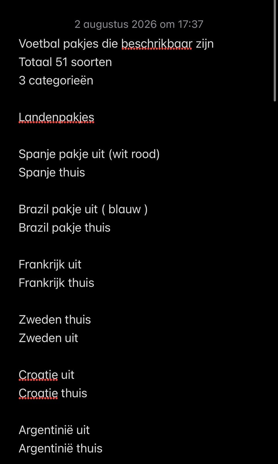 Voetbalshirts, Ophalen of Verzenden