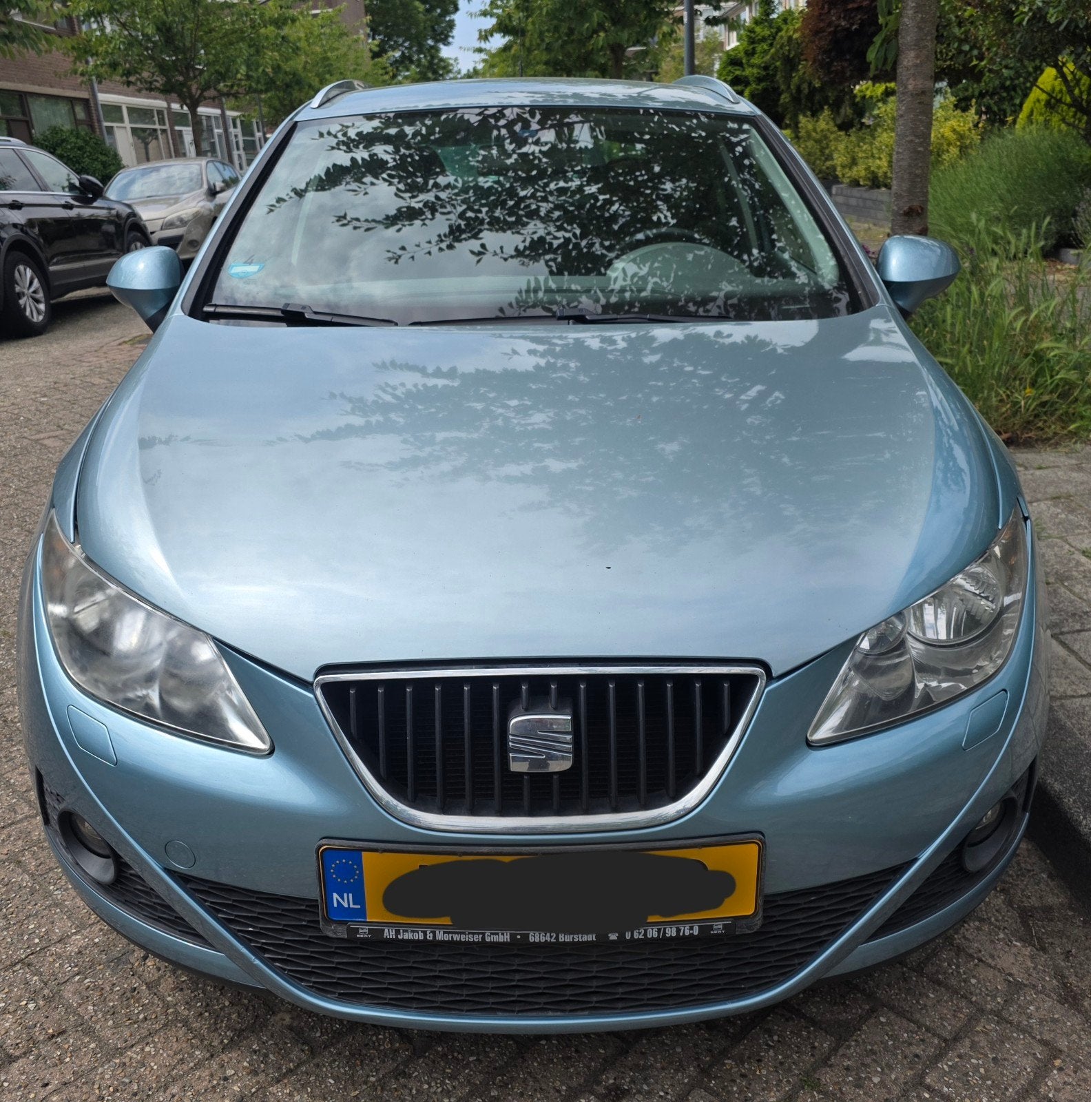 Seat Ibiza 1.2 TSI 77KW ST 2010 Blauw, Auto's, Voorwielaandrijving, Euro 5, 4 cilinders, Blauw