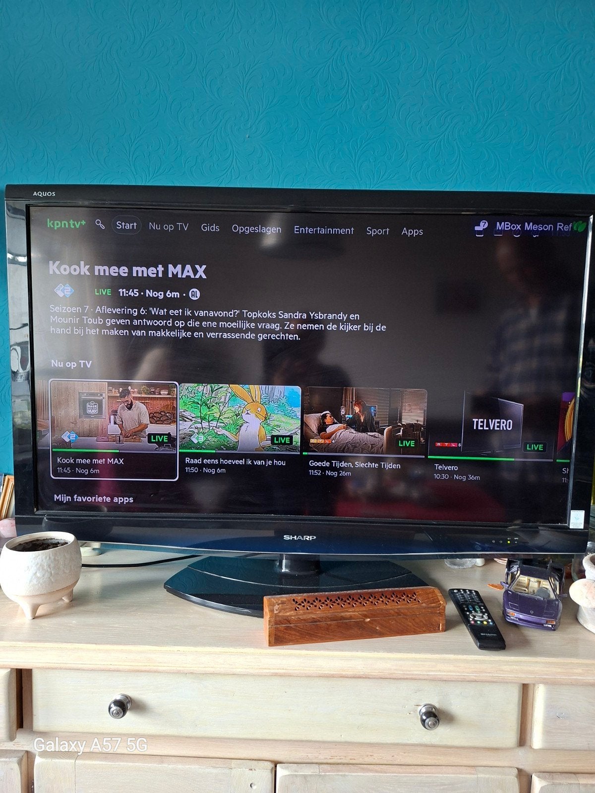 Sharp Aquos LCD TV - Goede staat, Ophalen, Gebruikt, 50 Hz, 80 tot 100 cm