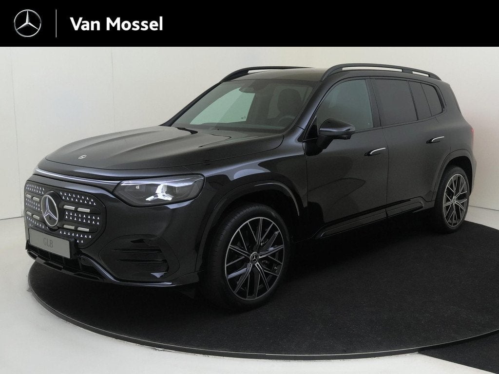 Mercedes-Benz GLB 250+ Business Solution AMG 85.5 kWh Premiu, Auto's, Mercedes-Benz, 12 maanden, Achterwielaandrijving, Zwart