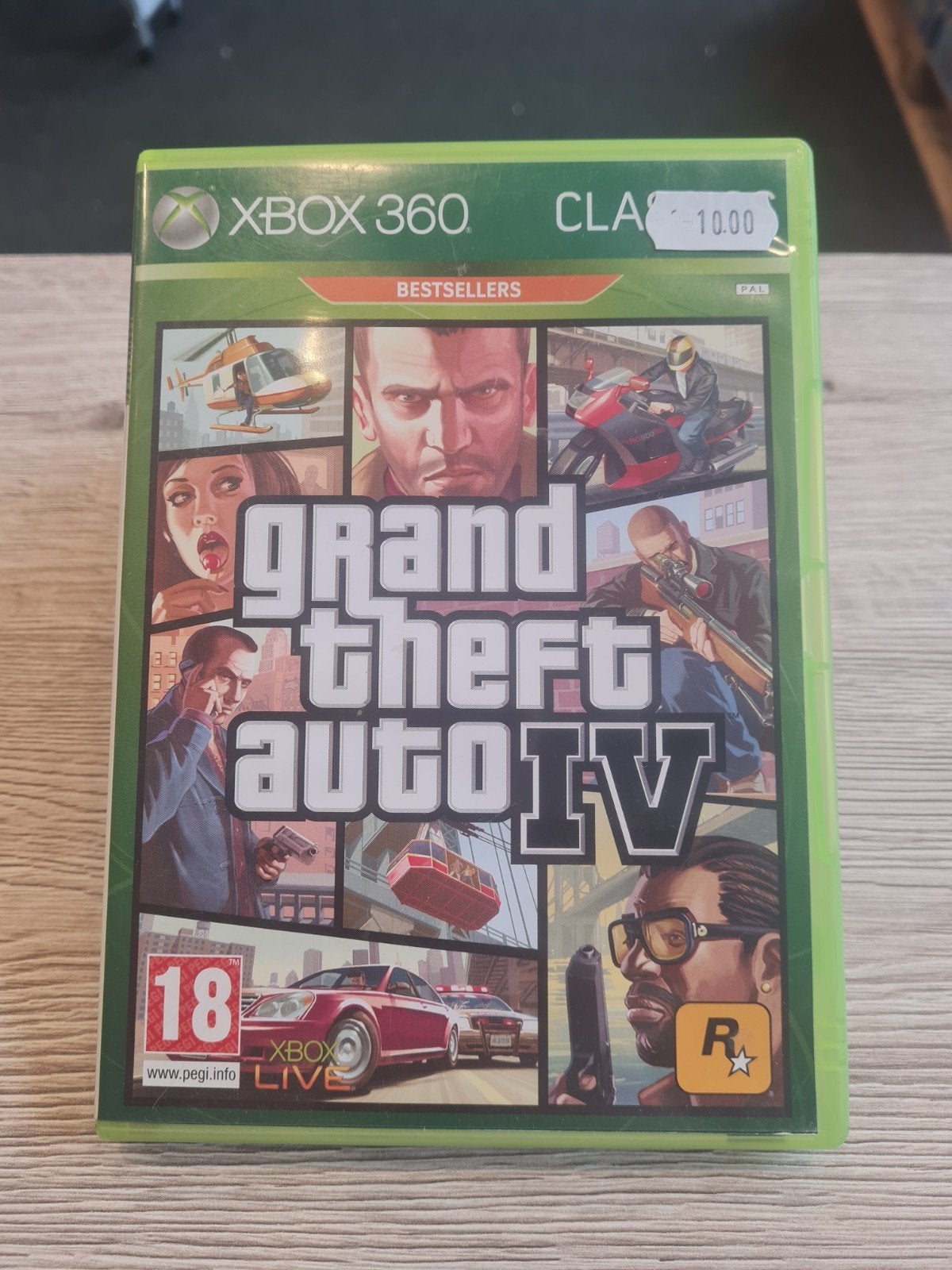 Grand Theft Auto IV (GTA 4) Xbox 360 Classics, Avontuur en Actie, Online, Vanaf 18 jaar, Verzenden