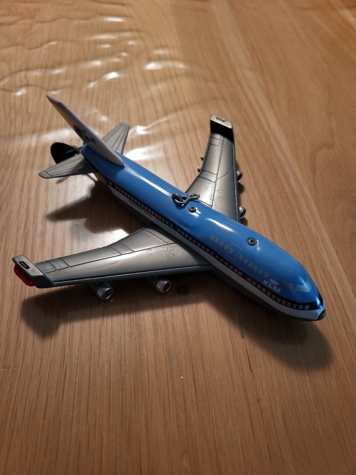KLM Vliegtuig Speelgoed - Playcue Boeing 747, Ophalen of Verzenden, Gebruikt