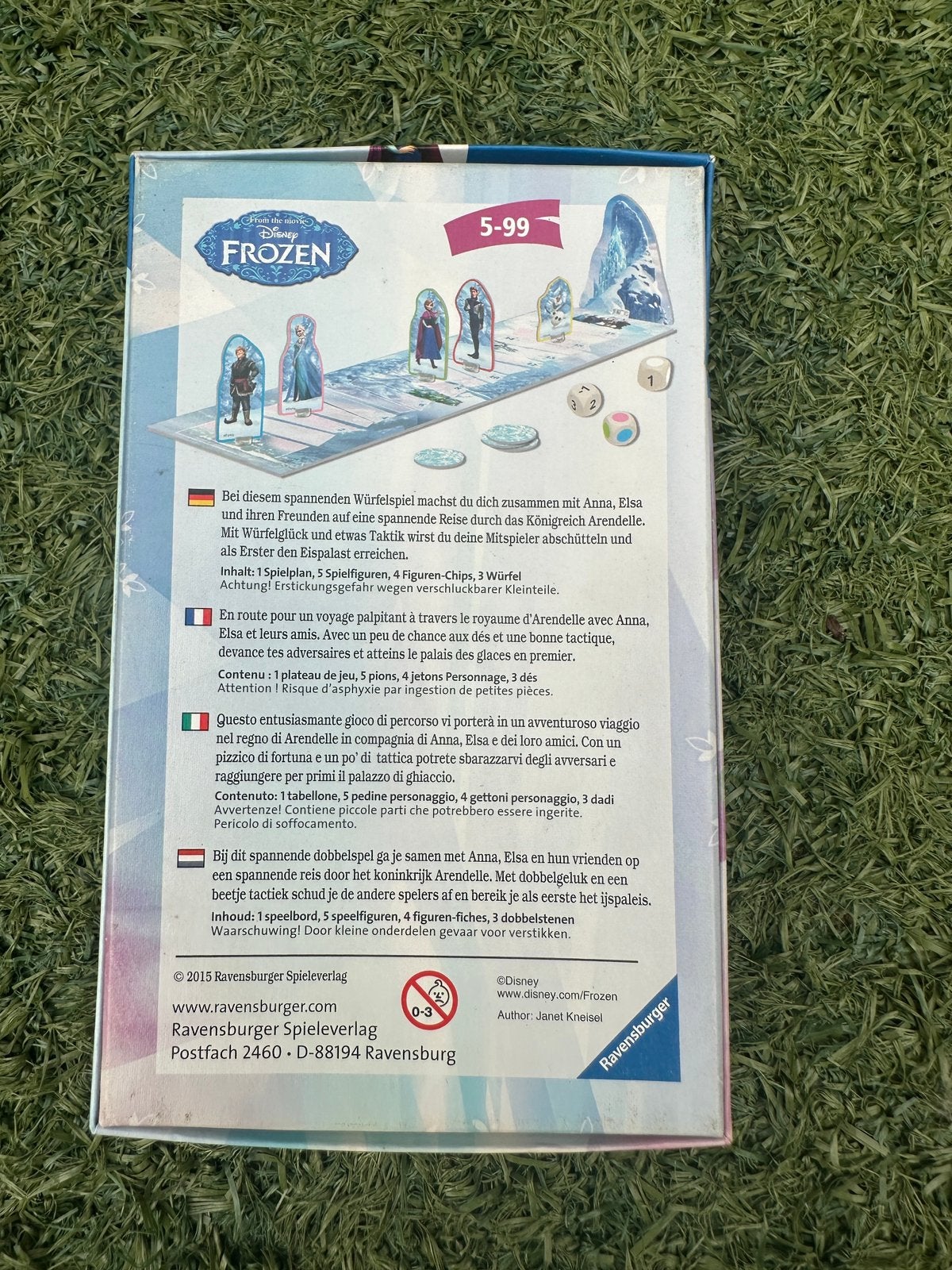 bordspel Disney Frozen, Ophalen, Zo goed als nieuw