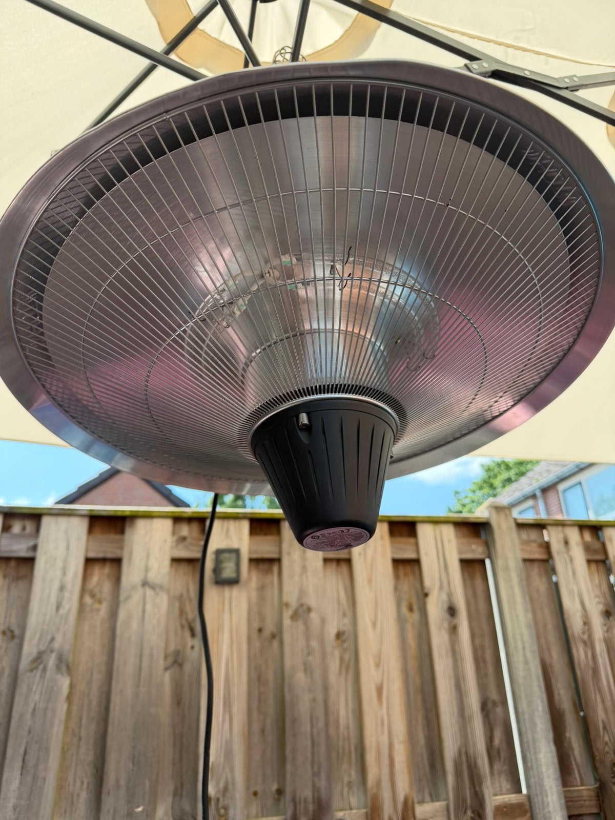 Sunred parasol heater, Ophalen, Zo goed als nieuw