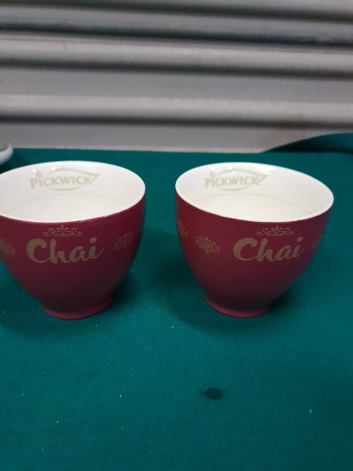 pickwick mok 2 stuks chal vintage, Huis en Inrichting, Keuken | Servies, Ophalen of Verzenden, 'T Olde Gre-j, Info@toldegrej.nl