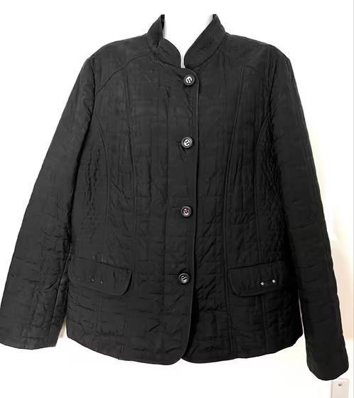 Gerry Weber zwarte jas maat 44 [DMv], Ophalen of Verzenden, Zo goed als nieuw, Maat 42/44 (L), Zwart