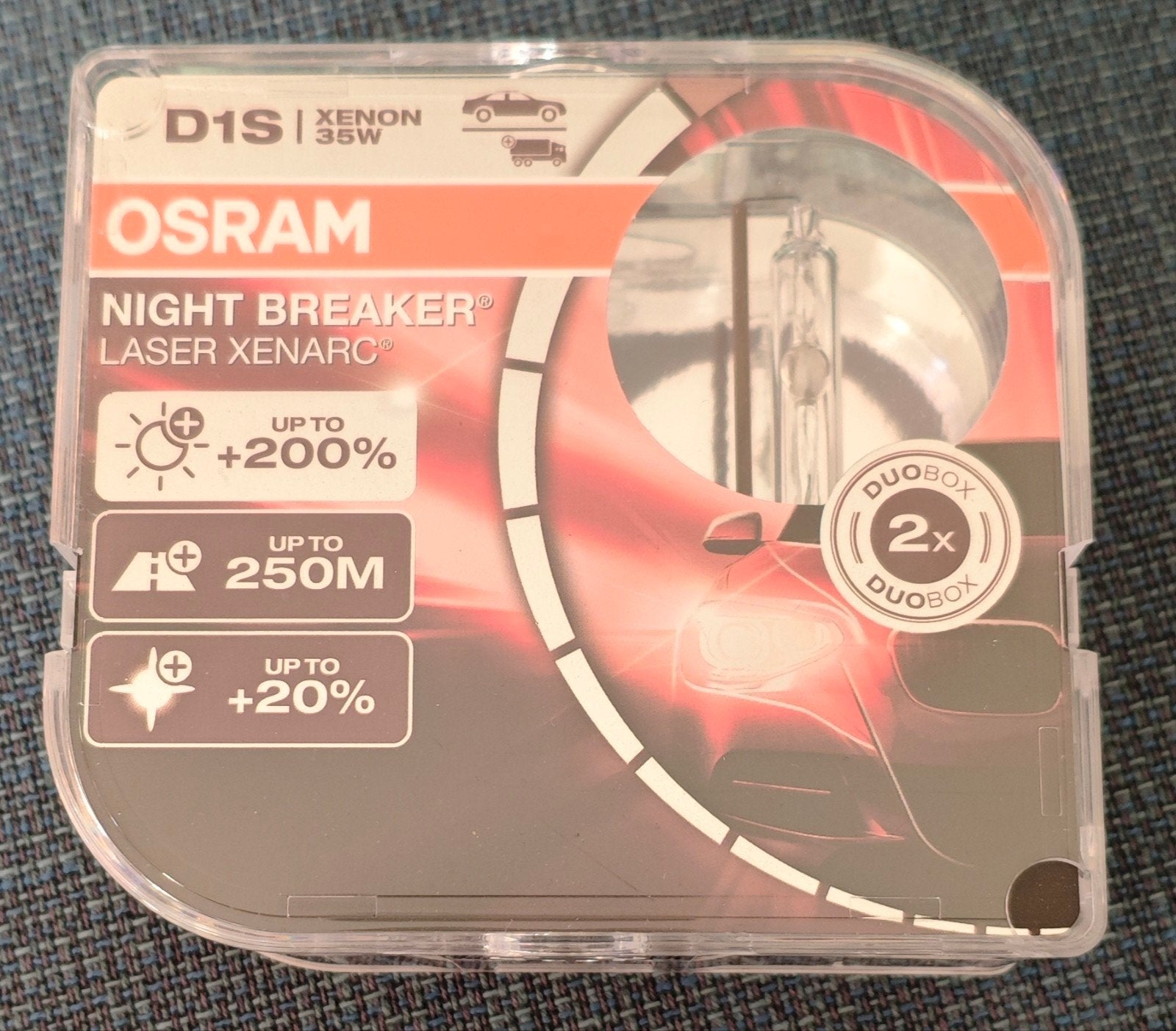 Osram D1S Night Breaker Laser Xenarc - gebruikt, Ophalen of Verzenden, Gebruikt