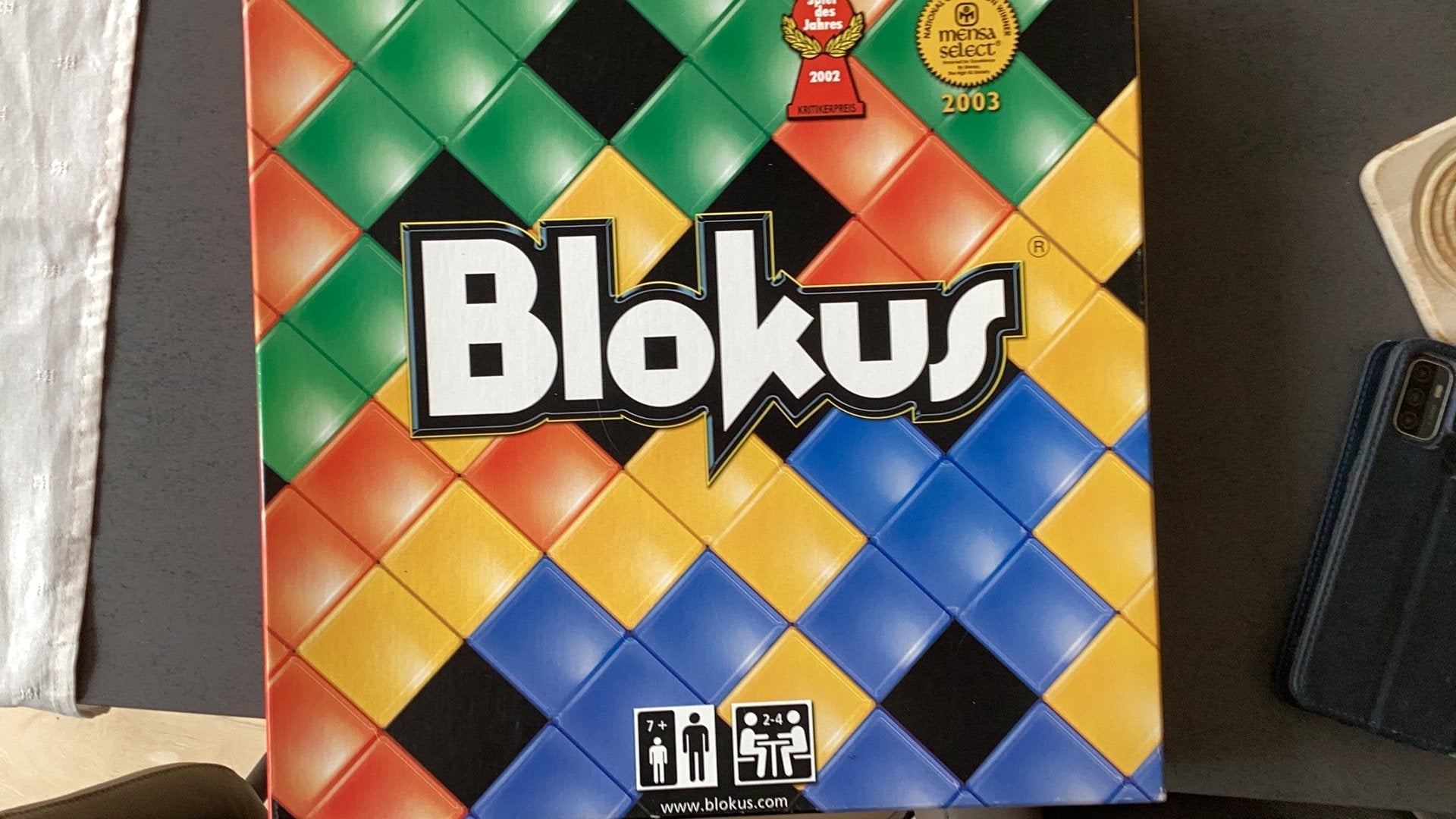 Blokus, Een of twee spelers, Ophalen, Gebruikt