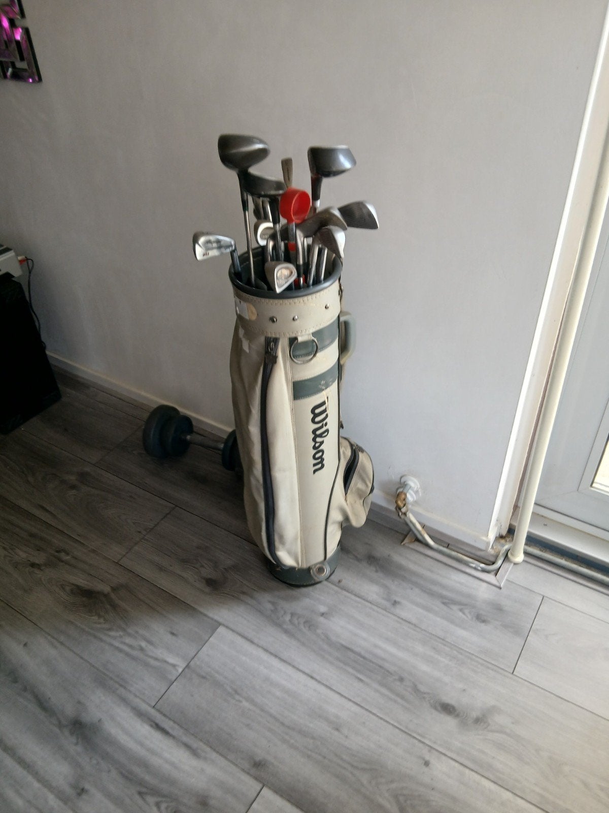 Complete golfset met tas - Wilson en Spalding clubs, Ophalen of Verzenden, Gebruikt, Set, Overige merken