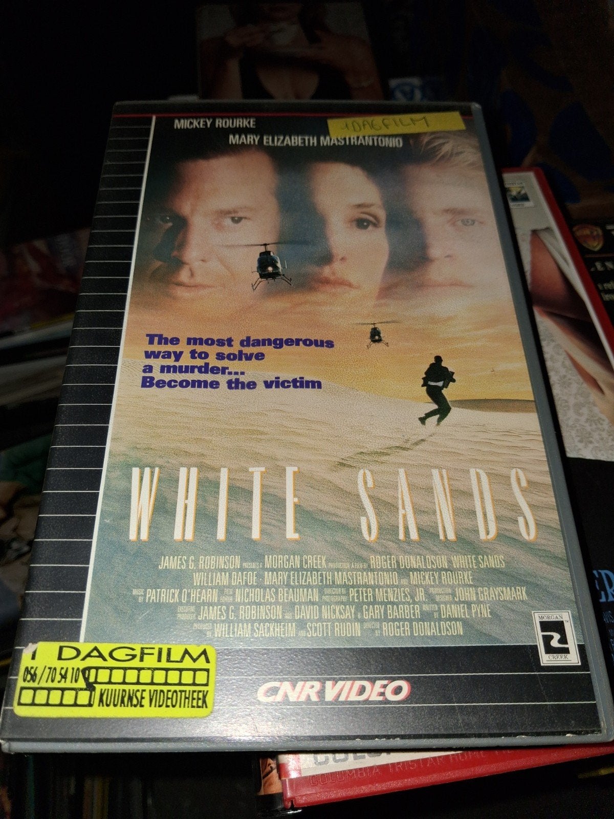 Vhs ex-rental  - White Sands, Vanaf 16 jaar, Ophalen of Verzenden, Gebruikt, Horror