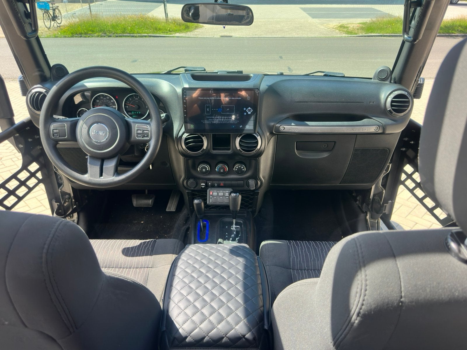 ‼️JEEP WRANGLER JK 3.6 V6 SAFARI BLACK EDITION SOFT/HARDTOP, Auto's, Automaat, Euro 5, Stof, Zwart