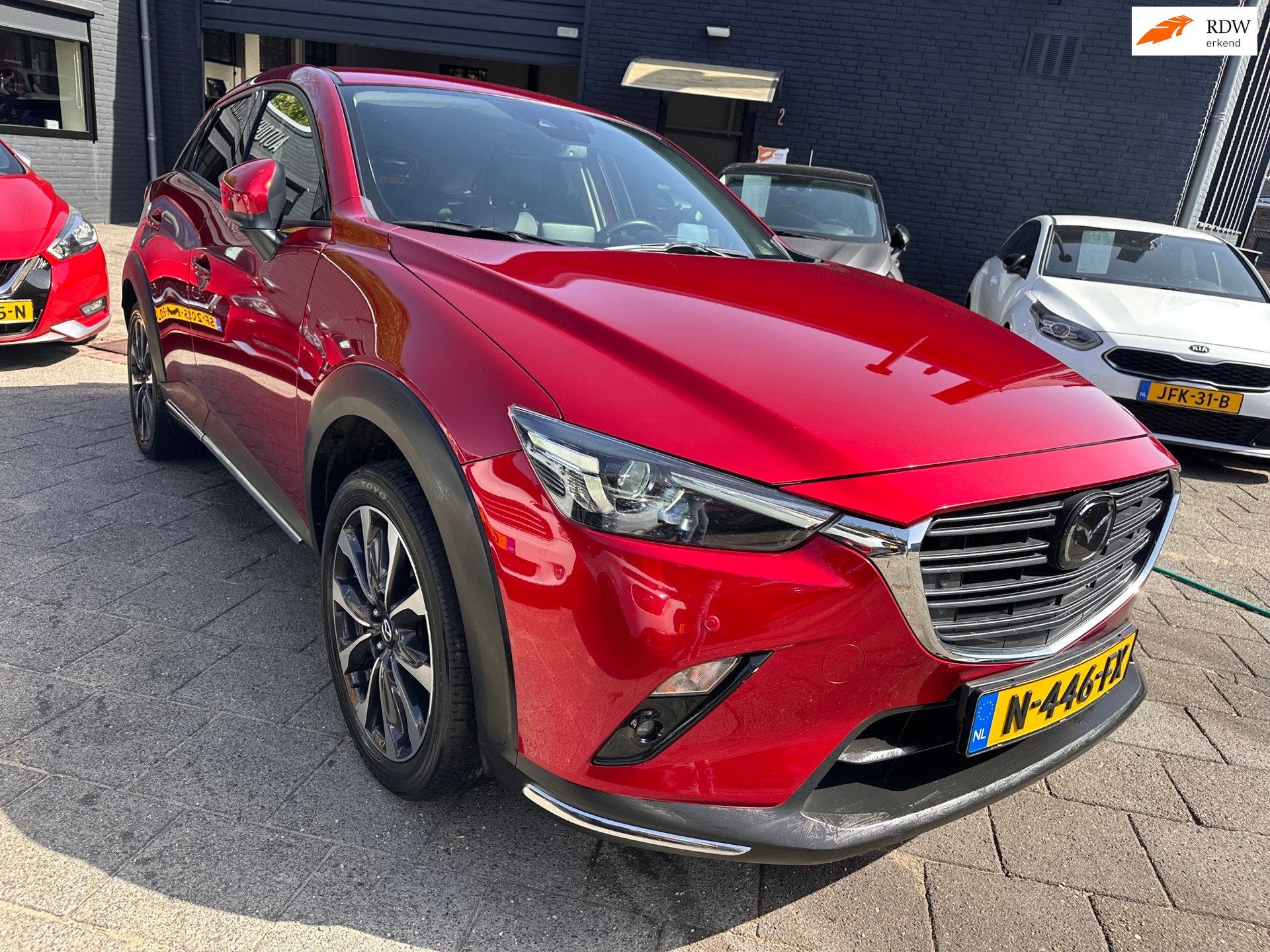 Mazda CX-3 121pk|GT-M Aut|Leder|BOSE|Head-Up|12 Mnd Garantie, Auto's, Automatische klimaatregeling, Gebruikt, 4 cilinders, 1188 kg