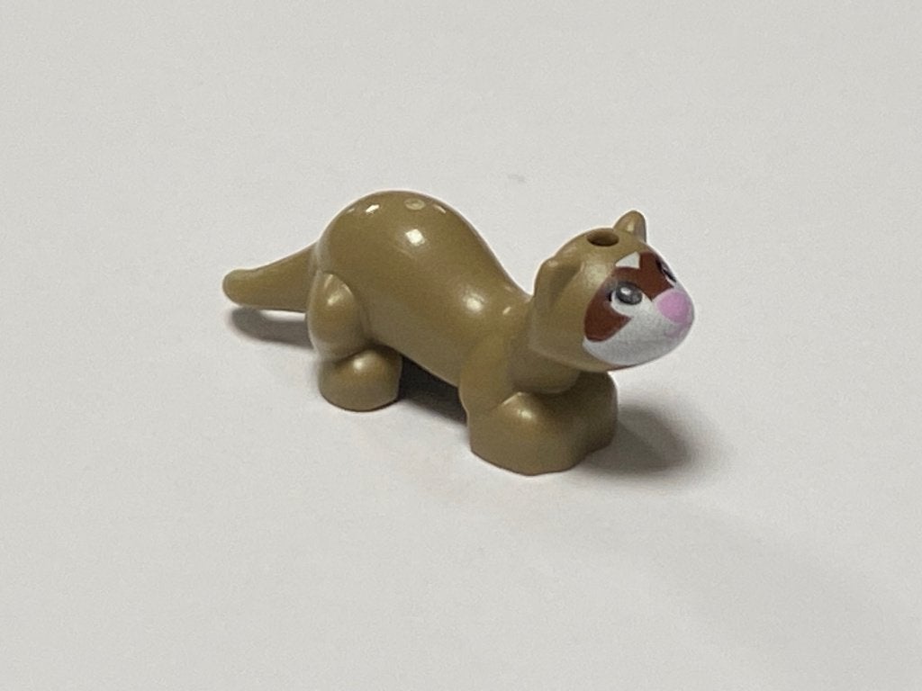 Lego nieuwe donker beige fret (Bandit), Overige thema's, Lego, Overige typen, Nieuw