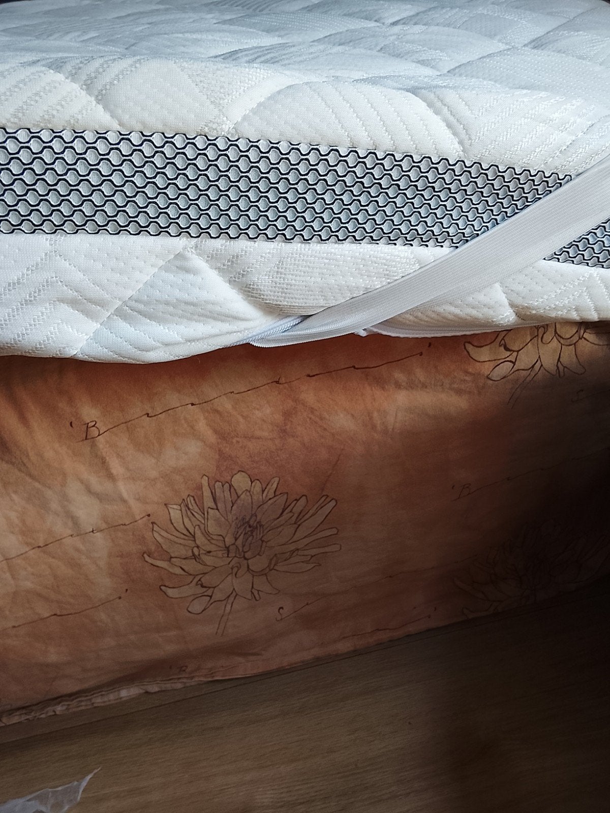 Nieuwe Oeko-Tex stevige topper 200x200, Oeko Tex, ., Ophalen of Verzenden, 200 cm