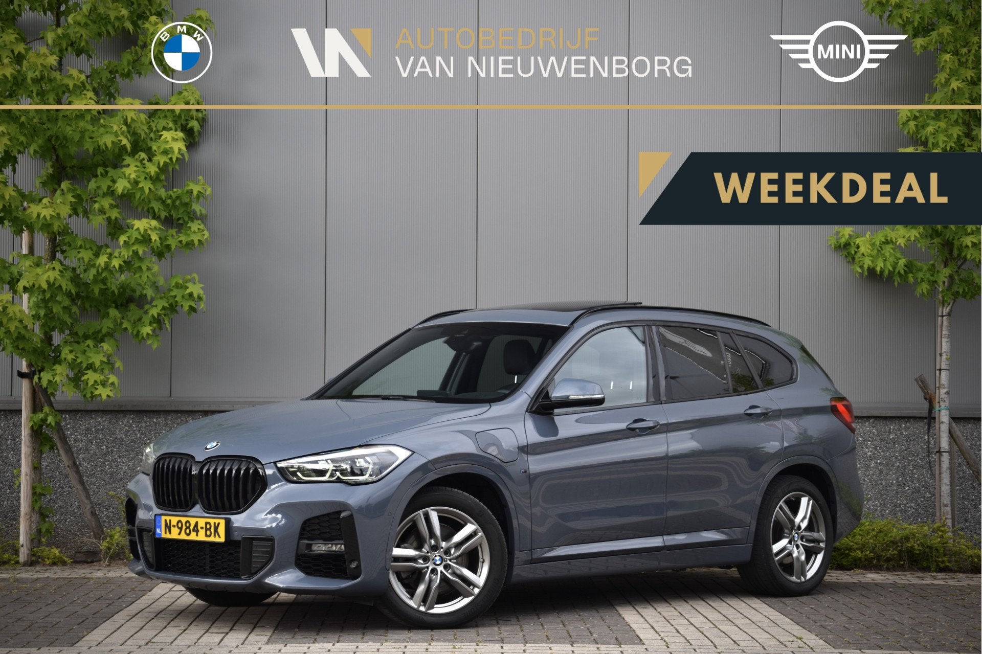 BMW X1 xDrive25e M-Sport High Executive | Facelift | Panoram, Gebruikt, Met garantie (alle), Vierwielaandrijving, Hybride Elektrisch/Benzine