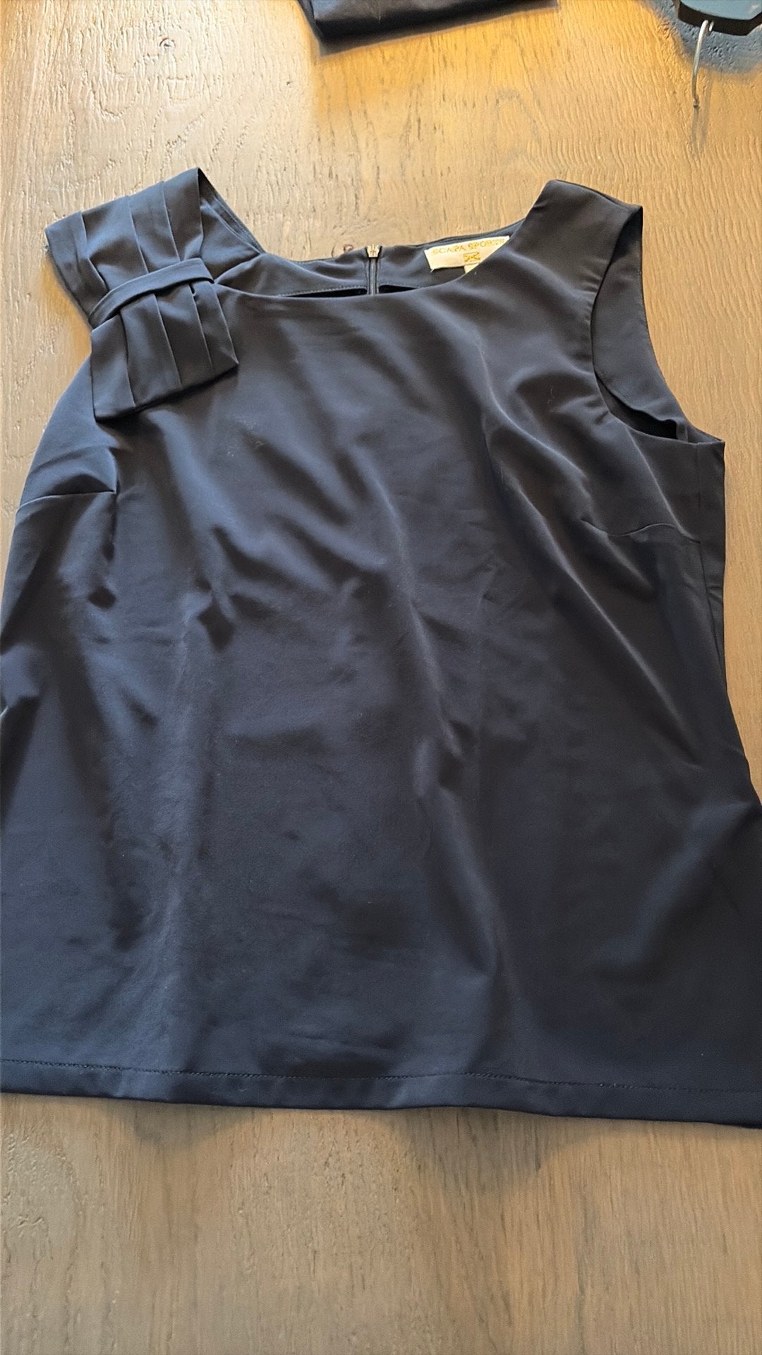 Scapa sports top blauw, Maat 42/44 (L), Zo goed als nieuw, Zonder mouw, Verzenden