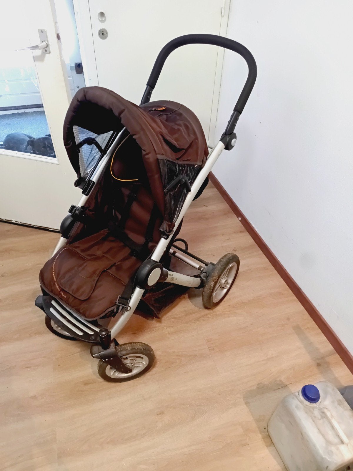 Mutsy kinderwagen met reiswieg, Ophalen, Gebruikt, Combiwagen, Met reiswieg