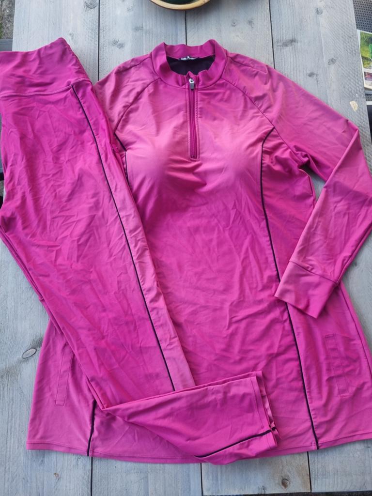 Fuchsia rose ULLA POPKEN burkini, maat 42-44., Overige typen, Ulla Popken, Ophalen of Verzenden, Roze