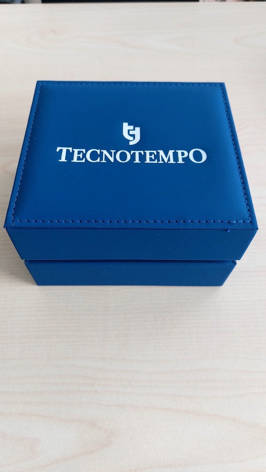 Tecnotempo Polshorloge Groen - Nieuw in Doos, Ophalen of Verzenden, Nieuw, Leer, Overige merken