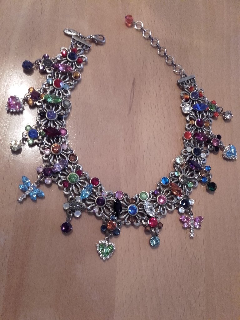 Sieraden/tassen/spiegeltje, Overige materialen, Overige kleuren, Zo goed als nieuw, Verstelbaar