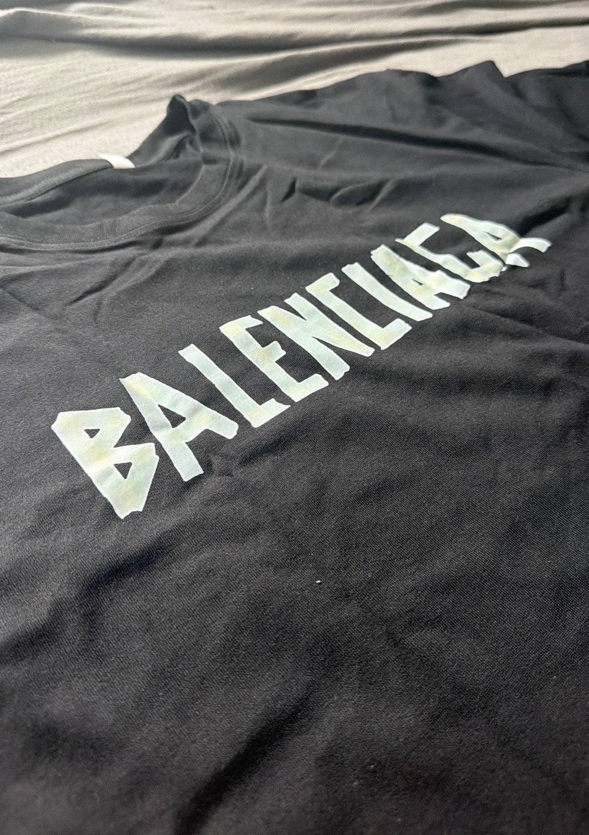 Balenciaga t shirt, Ophalen of Verzenden, Zo goed als nieuw, Maat 56/58 (XL), Zwart