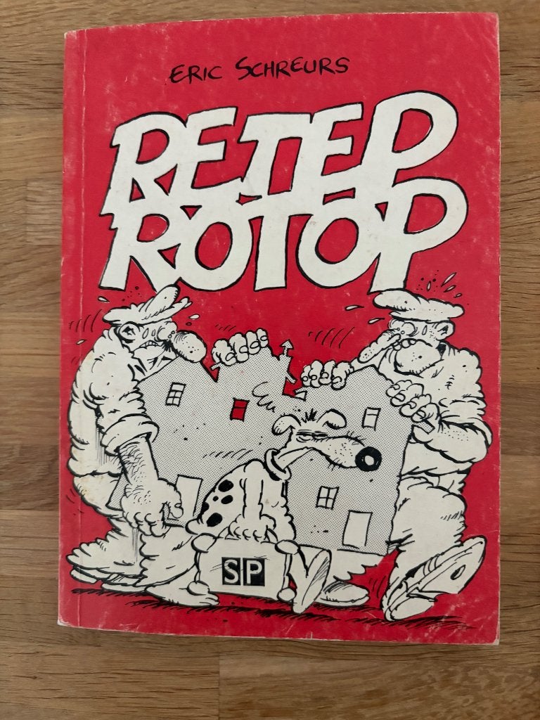 RETEP  ROTOP Stripboek ERIC SCHREURS, Eric Schreurs, Eén stripboek, Ophalen of Verzenden, Zo goed als nieuw