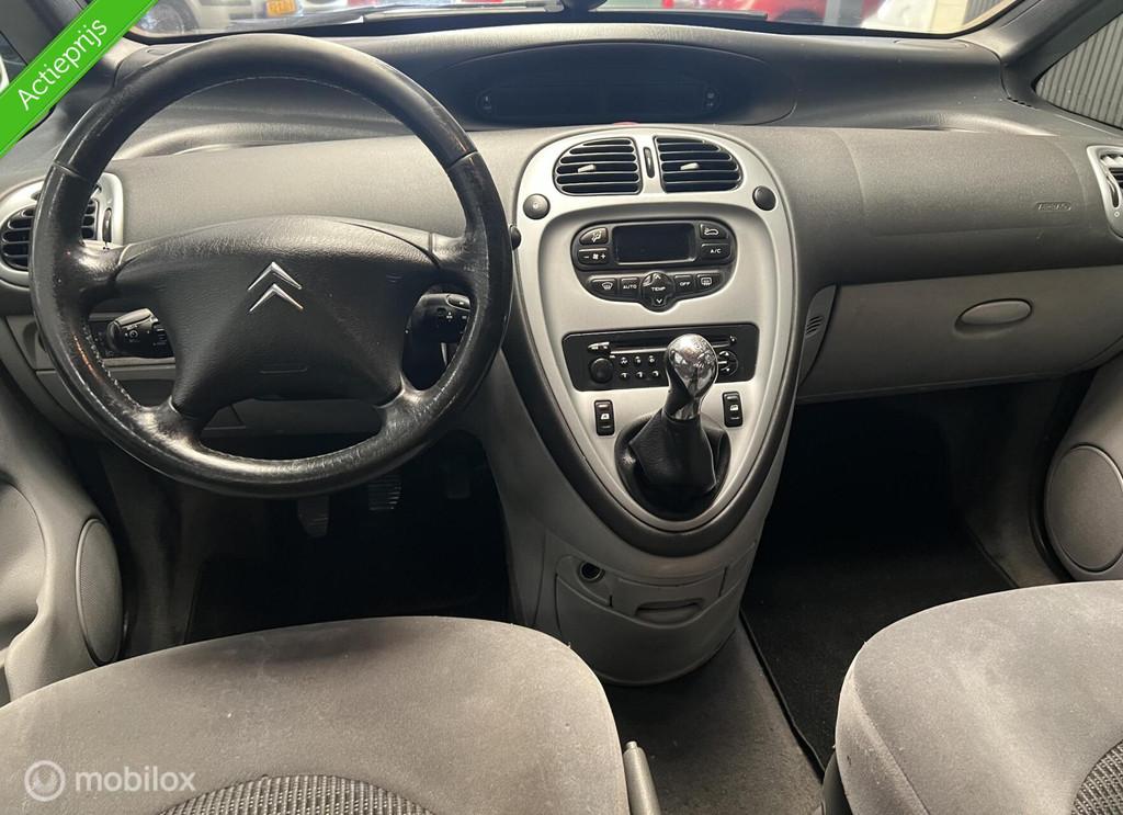 Citroen Xsara Picasso 1.6i-16V - NAP- Cruise - Trekhaak, Voorwielaandrijving, Stof, Zwart, 4 cilinders