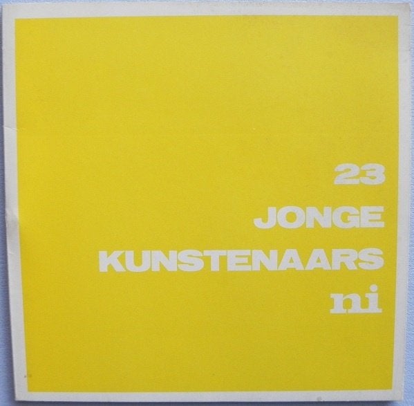 23 jonge kunstenaars lim.edition van 1700 exemplaren, Ophalen of Verzenden, Gelezen