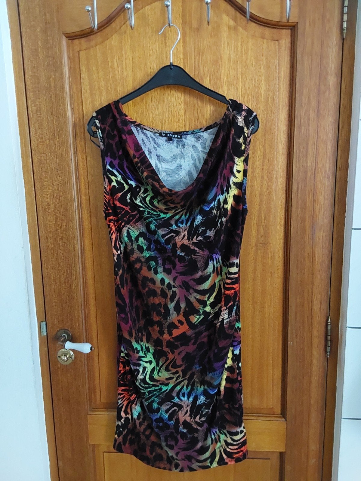Jurk , mt. L , NIEUW, Kleding | Dames, Maat 38/40 (M), Meerkleurig, Nieuw, Ophalen of Verzenden