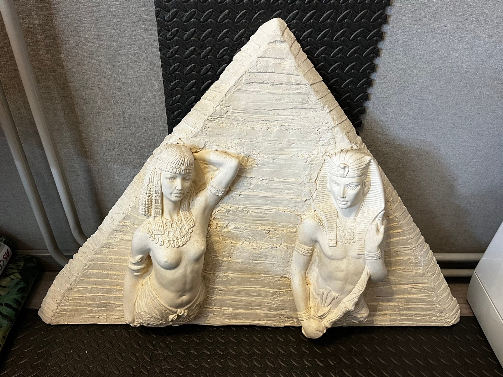 Egyptische beeld, Ophalen