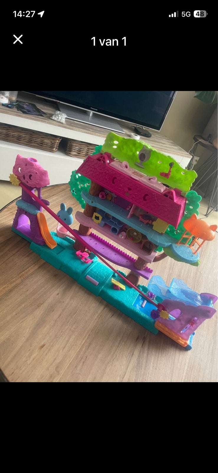 Polly pocket huisje, Ophalen, Gebruikt