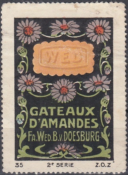 Nederland- Sluitzegel - 1915- Doesburg -- De Lindeboom -18-, Postzegels en Munten, Verzenden, T/m 1940, Postfris