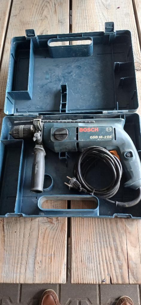 Bosch GBH2-20SE boormachine klopboormachine klop boor, Doe-het-zelf en Verbouw, Gereedschap | Boormachines, Boormachine, Gebruikt
